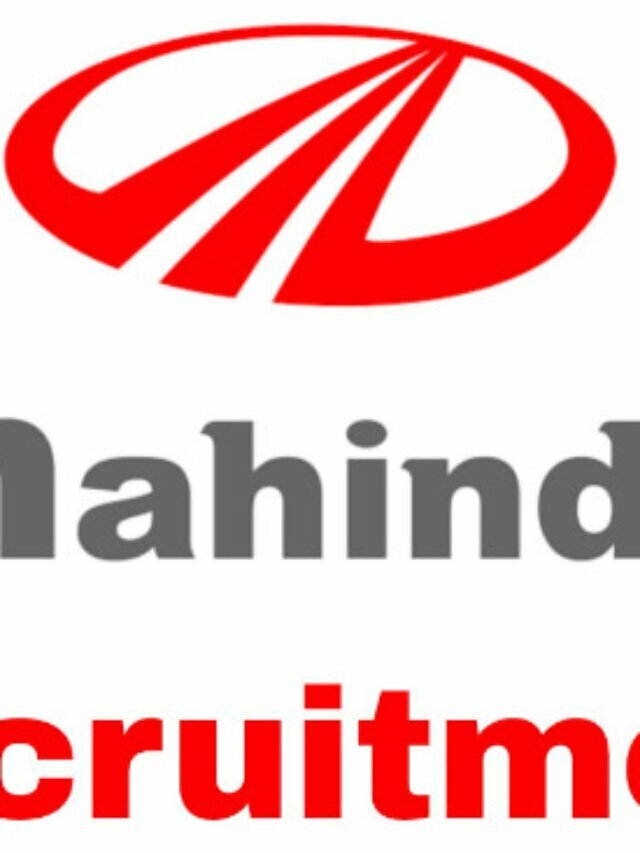 Mahindra Recruitment 2022