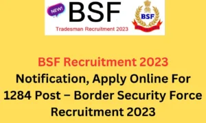 BSF Recruitment 2023