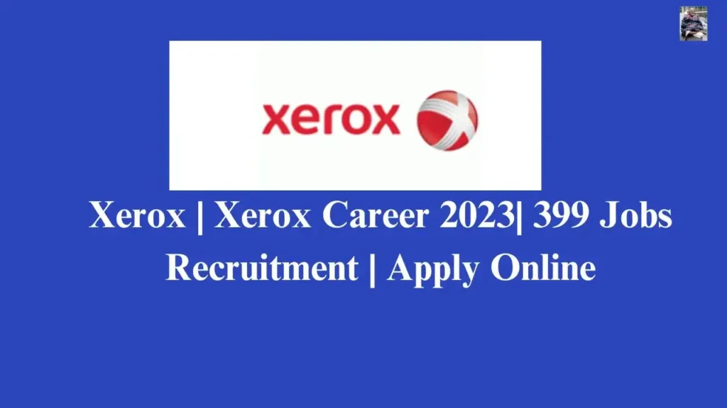 Xerox Career 2023